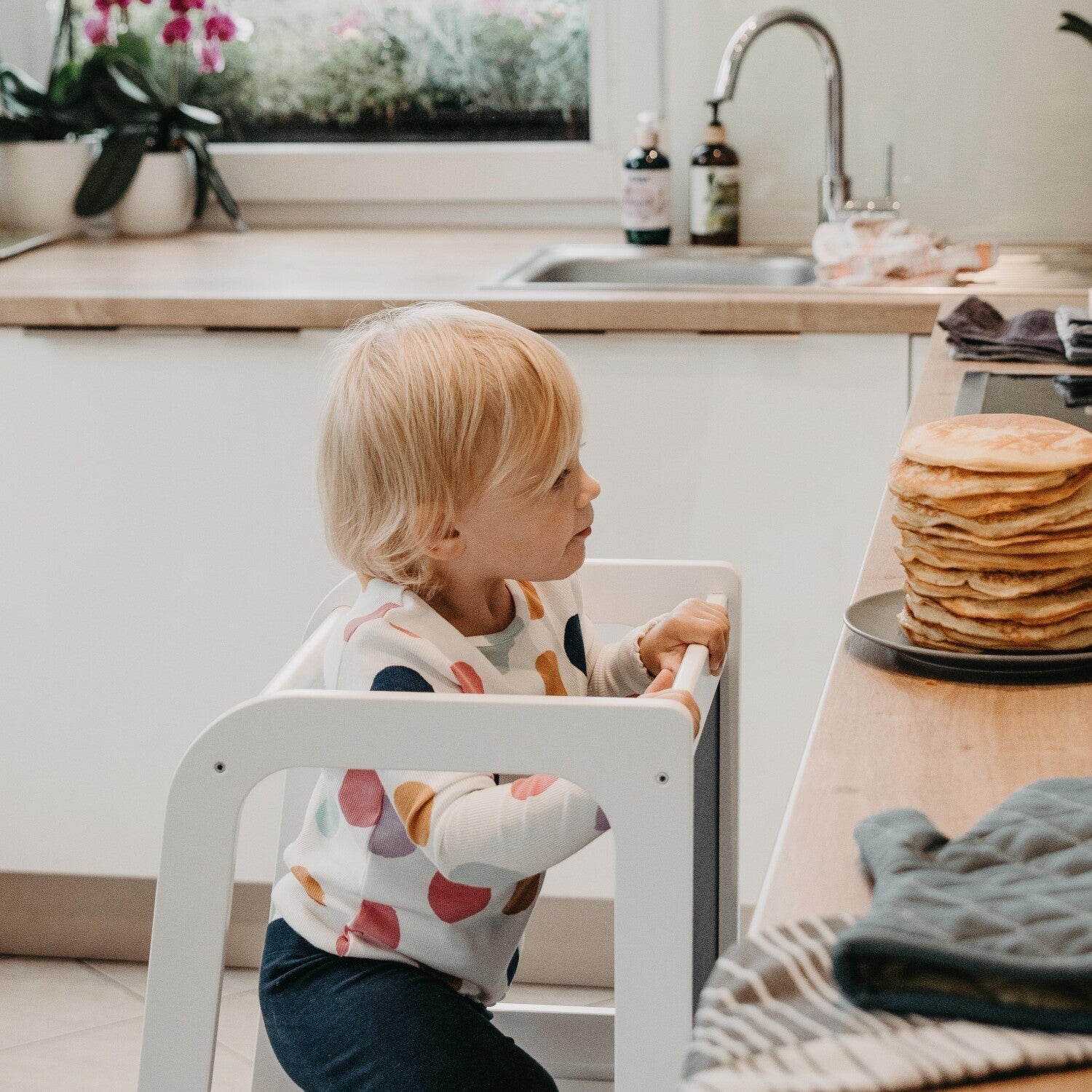 The Montessori Kitchen Helper: Independence Starts in the Kitchen