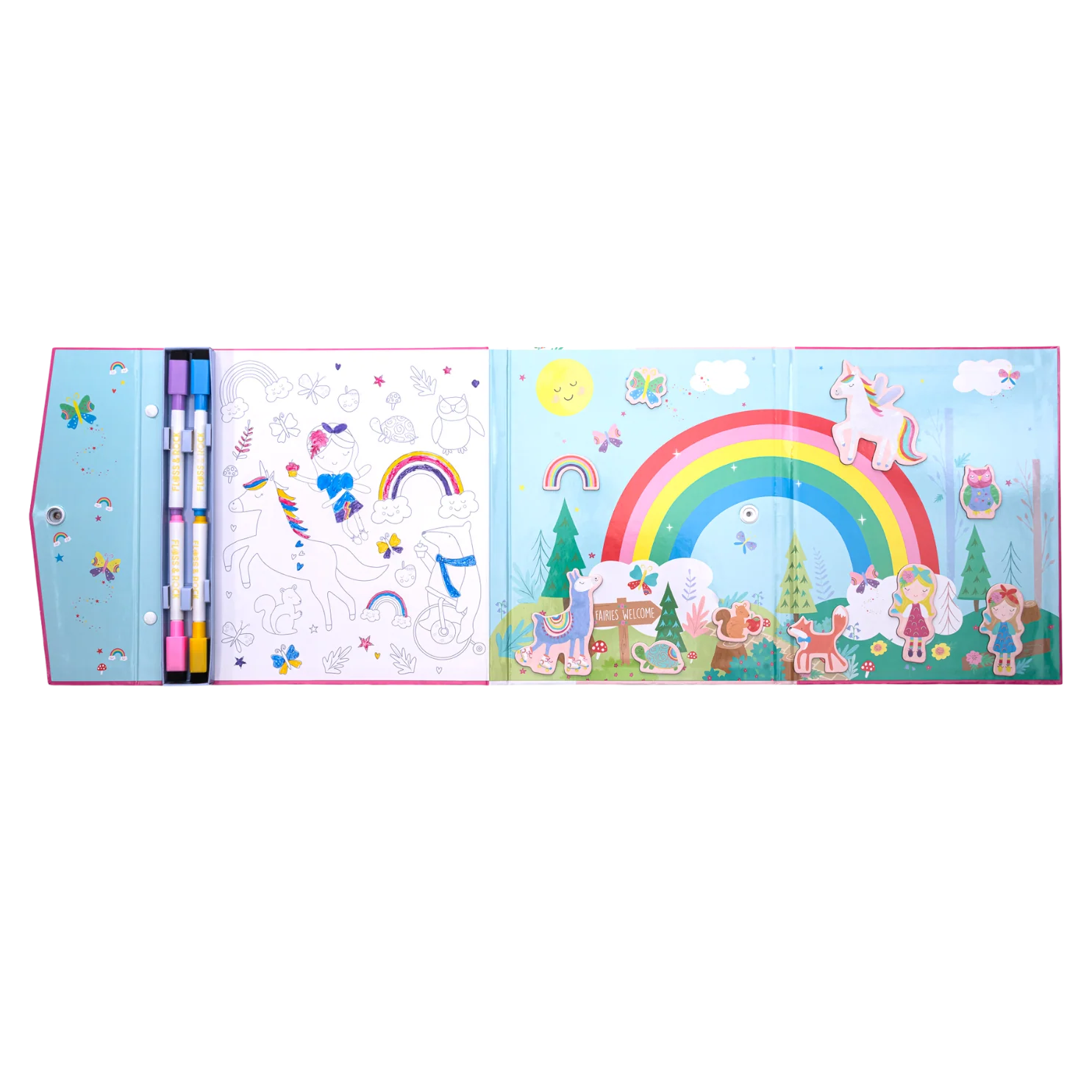 Magnetiline mitmikmängu stseen - Vikerkaarehaldjas