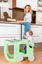 Autoköögi abiline / õppelaud Family-scl-lt