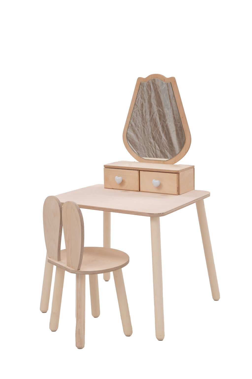 Princess Beauty Table and Chair with Mirror - Tulip