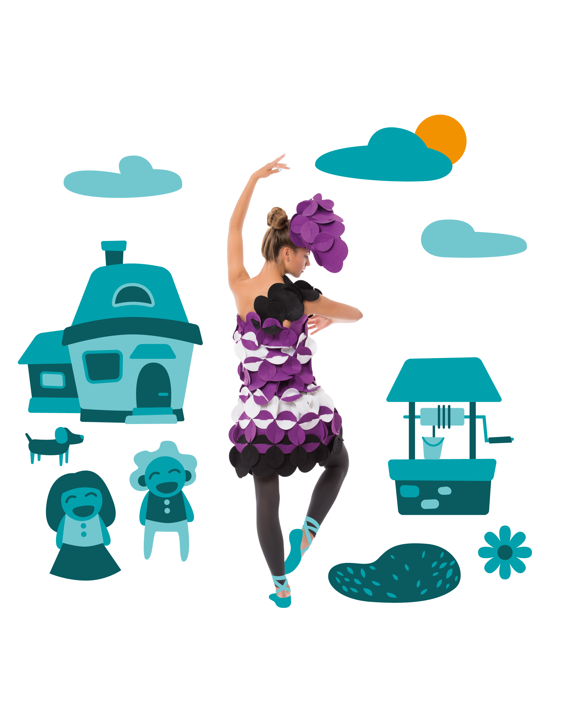 Costume Puzzle - Aurora the Creative Ballerina