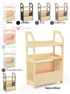 Montessori puidust riiul lastele