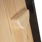 Ladder with a Slide-Climbing Wall - Black