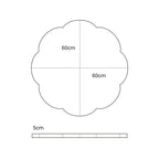 Play Mat for Kids - Cloud Shaped Brown
