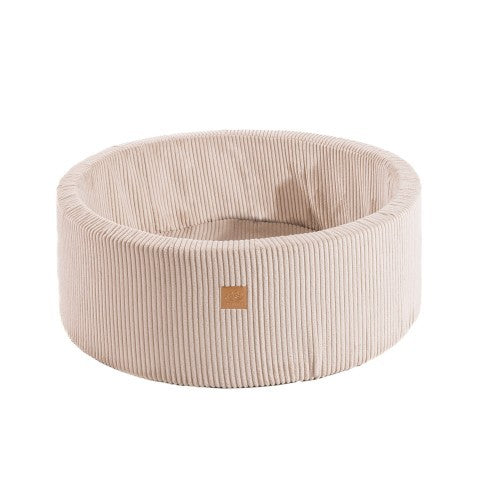 Ecru Round Ball Pit 90x30cm - Without Balls