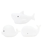 Waterproof Set of 3 Mini Marine Silicone Lamps