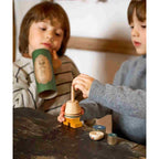 LALA Stick Figure Puzzle - Green