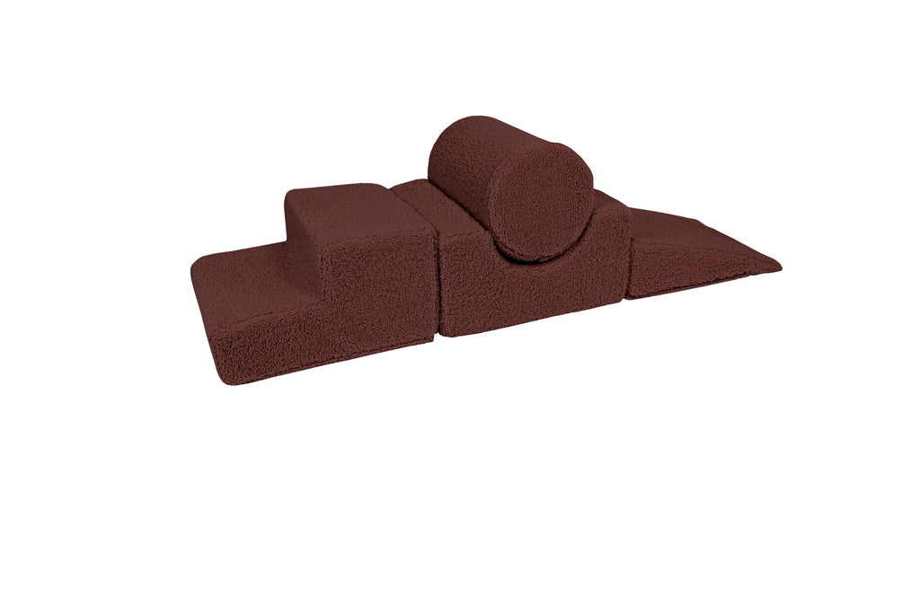 MeowBaby® Bearly Shape Set with 4 Elements - Brown