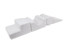 MeowBaby® Bearly Shape Set with 4 Elements - White