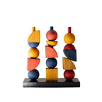 Montessori-inspired Modern Stacking Toy Modern Y