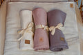 Muslin Baby Blanket + Pillow Set - Cream