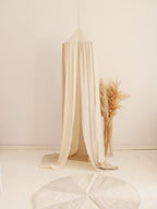 Organic Cotton and Linen Canopy - Cream Circus