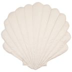 Organic Cotton and Linen Shell Playmat - Sand
