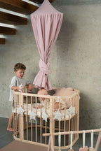 Organic Cotton Canopy - Baby Pink