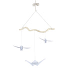 Origami Nursery Mobile - White