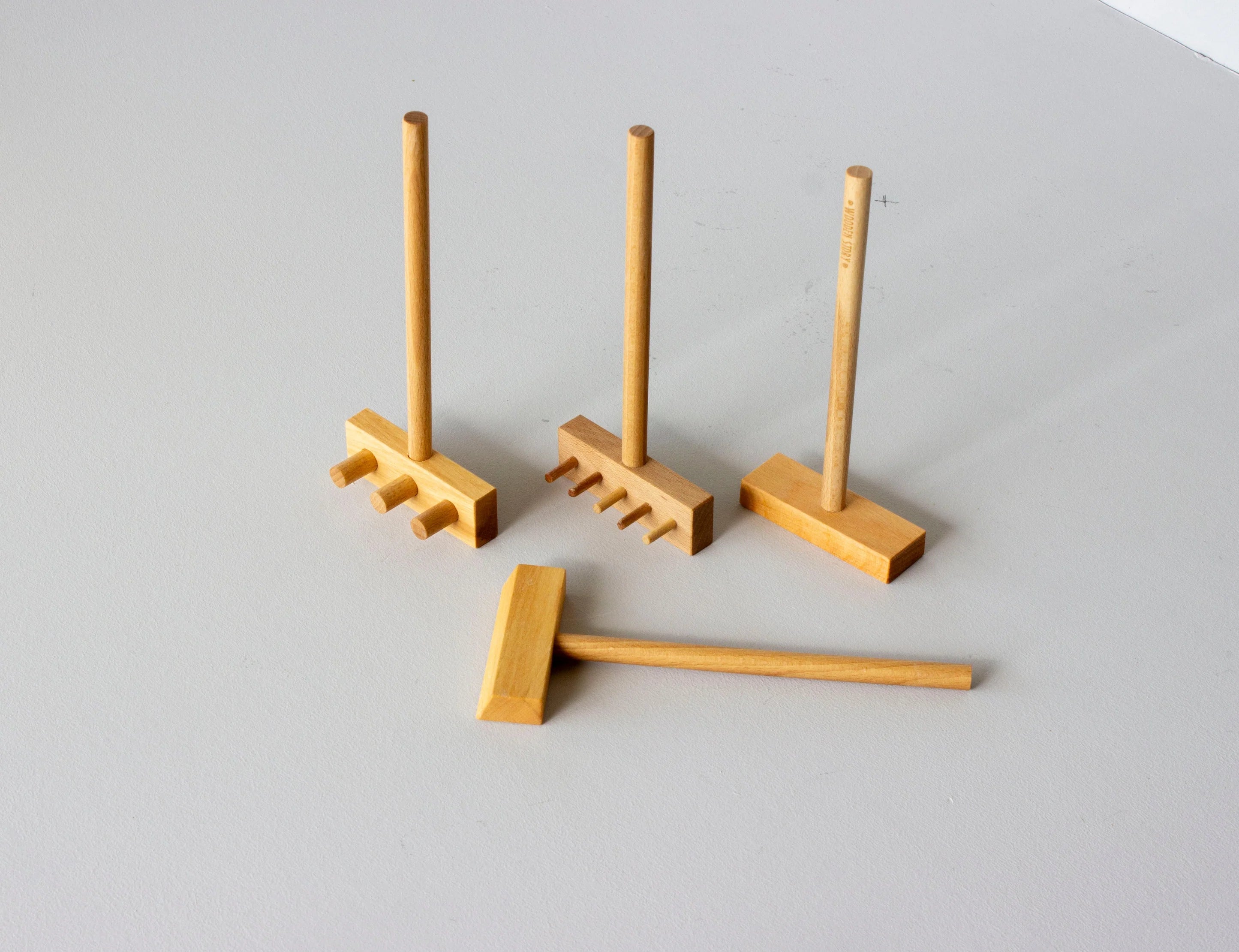 Montessori Wooden Tray Accessories