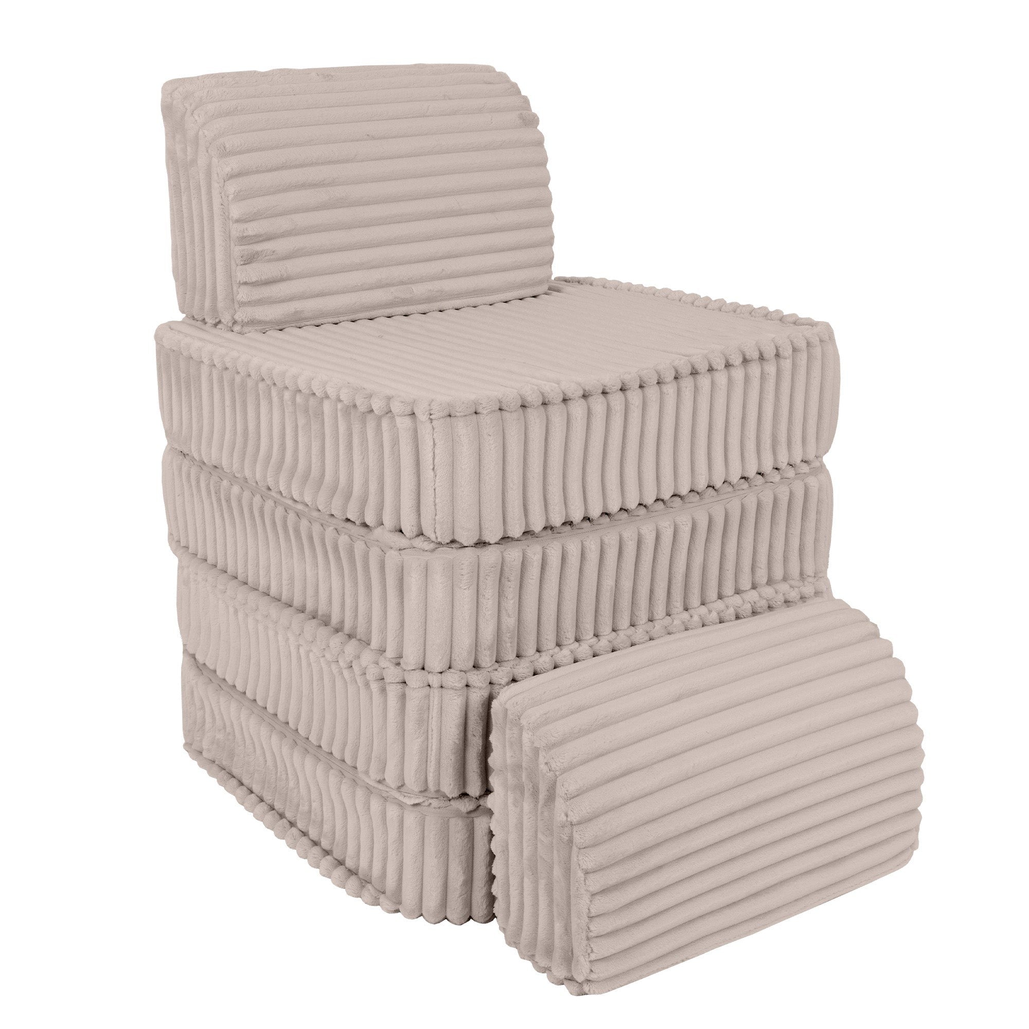Small Modular Sofa for Kids - Churros Beige
