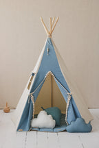 Teepee Tent - Jeans With Pompoms