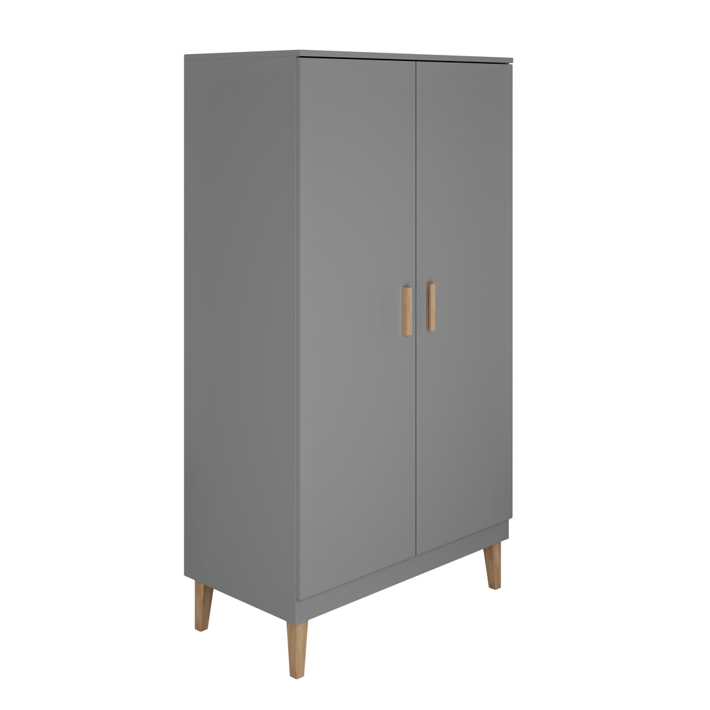 Wardrobe Kubi - Grey