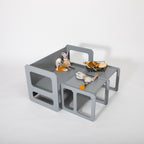 Montessori Weaning Table and Chair Set - with 2 Chairs