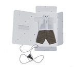 Wooden Beech Doll with Pants