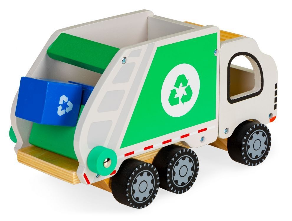 Wooden Recycling Truck