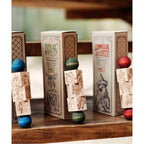 Commedia Dell'Arte Wooden Spinning Puzzle - Natural