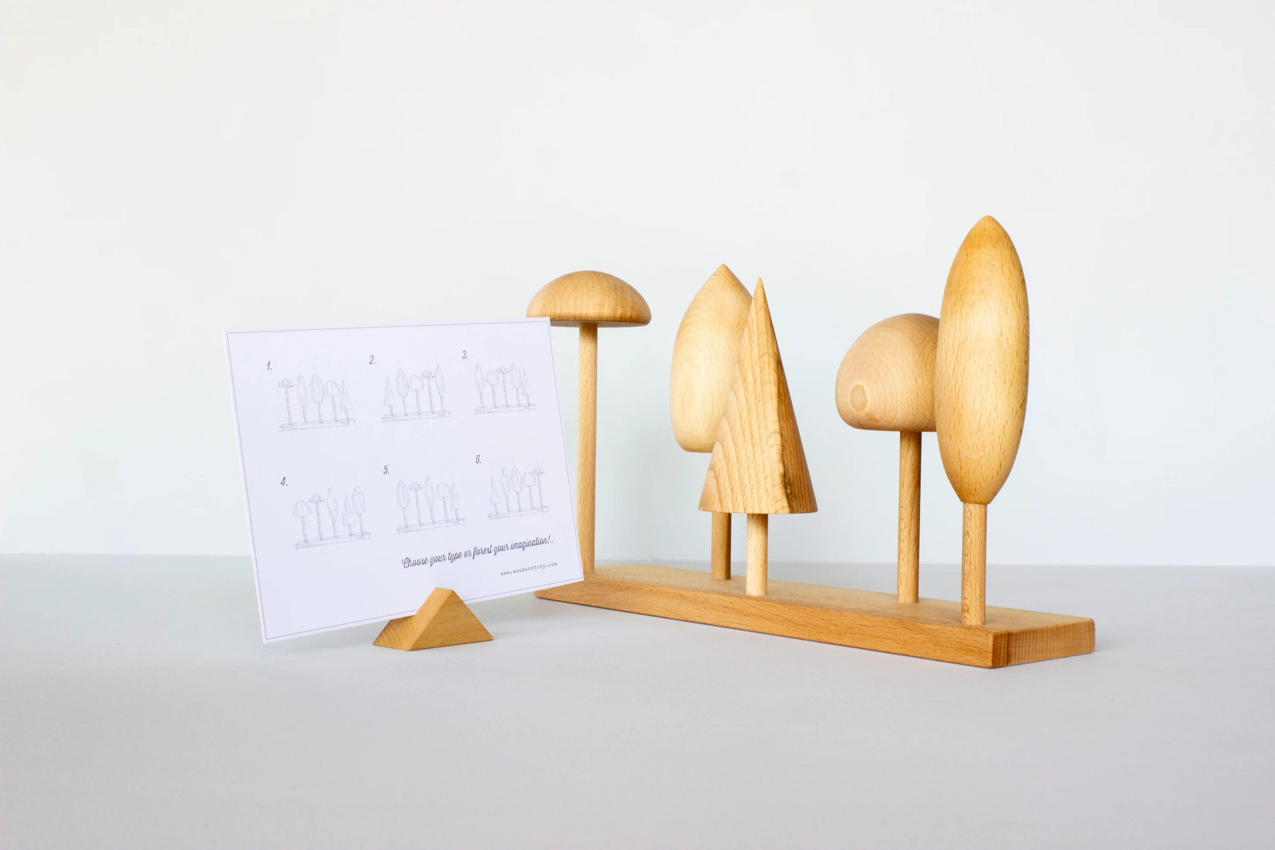 Wooden Tree Crown Puzzle 